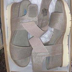 Sandals never worn before